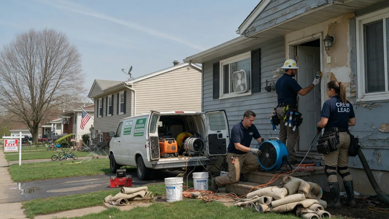 Flood Cleanup in Rowe, VA near me